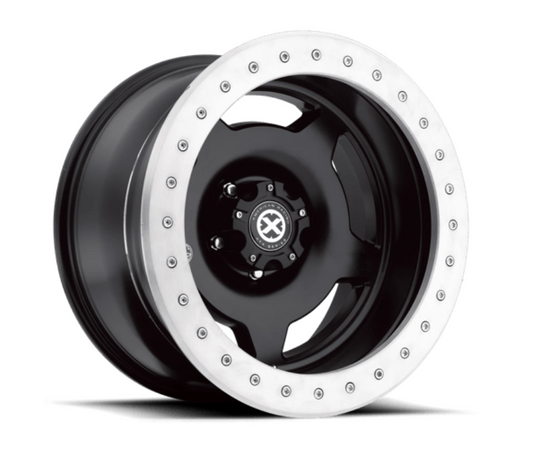 ATX Wheels AX756 SLAB BEADLOCK SATIN BLACK
