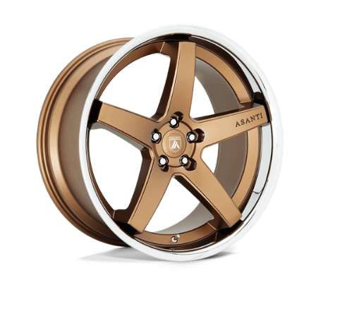 Asanti Black ABL31 REGAL SATIN BRONZE W/ CHROME LIP